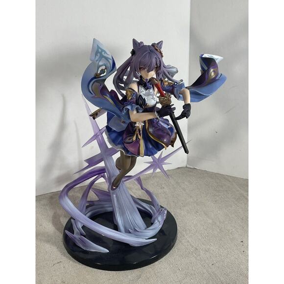 Genshin Impact Keqing 1/7 Scale Figure Model Action Figure Anime With Stand - Picture 6 of 9